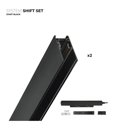 Kit de démarrage SHIFT - 2 mètres complet, noir