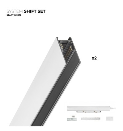 Outlet : Kit de démarrage SHIFT - 2 mètres complet, Blanc