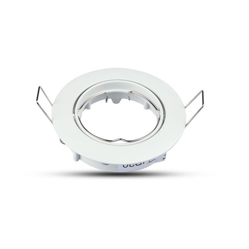 MR16 of GU10 Downlight-set - Zonder lichtbron, wit, zaagmaat: Ø7,4 cm, afmetingen: Ø8,2 cm