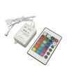 Contrôleur RGB avec télécommande - 12V (72W), 24V (144W), infrarouge