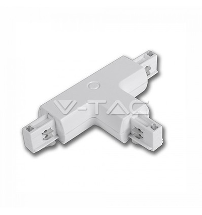 Connecteur en T pour rails - Blanc