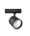 LEDlife zwarte railsspot 30W - CASAMBI dimbaar, RA90, 170lm/w, 3-fase