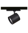 LEDlife zwarte railsspot 30W - CASAMBI dimbaar, RA90, 170lm/w, 3-fase