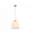 V-Tac glazen hanglamp - Ø25 cm, E27