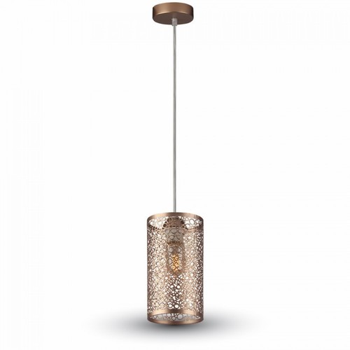 Suspension V-Tac - Or, métal, E27