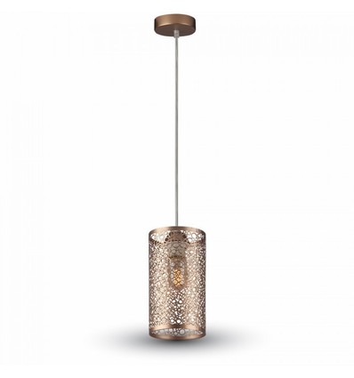 Suspension V-Tac - Or, métal, E27