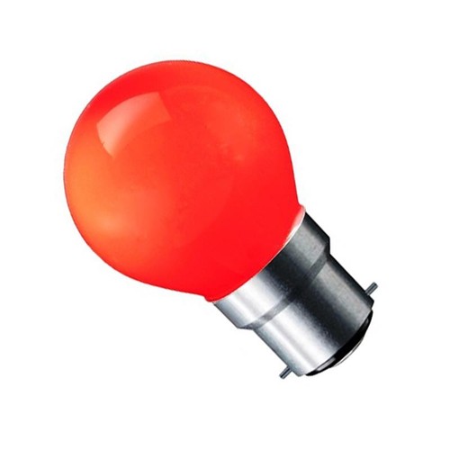 B22 1,8W CARNI LED-lamp - Rood