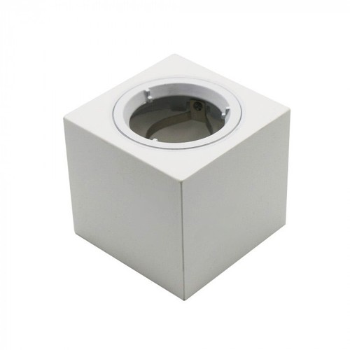 Plafonnier en plâtre GU10 - Carré, sans source lumineuse