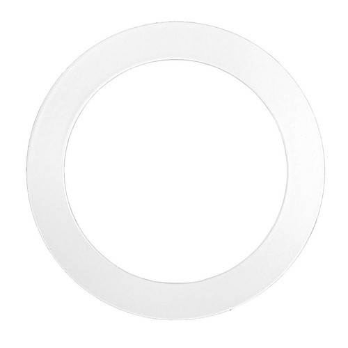 Forstørrelsesring - Mat hvid, Hul: Ø7,7 cm, mål: 12,5 cm, passer til Inno88