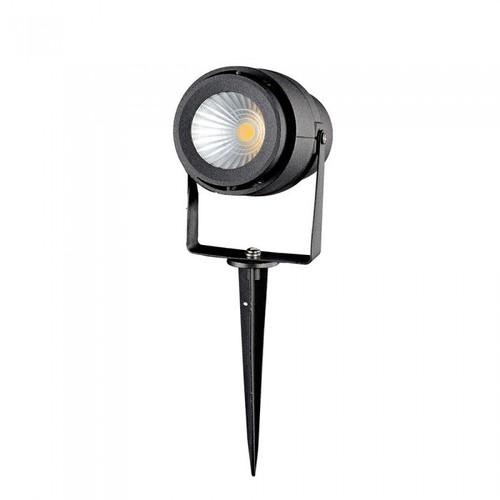 V-Tac lampe de jardin LED 12W - Noir, avec piquet, IP65, 230V