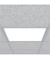 Outlet: Dalle LED 60x60, 32W - 120lm/W, bord blanc