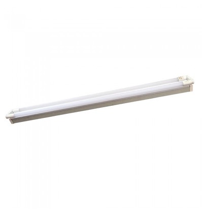 V-Tac 150 cm double luminaire LED de base - Incl. 2 pcs tubes LED 22W, IP20