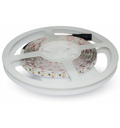 5m 8W/m LED-strip - 12V DC, 120 LED's per meter, 8mm breed