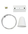 Suspension à câble V-Tac pour rails - Blanc, compatible avec rails V-Tac, 3 phases