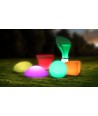 V-Tac LED sphère RGB - Rechargeable, avec télécommande, Ø40 cm