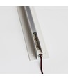 Troldtekt-rail 120 cm voor LED-strips - Verzonken, verlengbaar