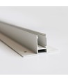 Troldtekt-skinne 60 cm for LED-striper - Innfelt, kan forlenges