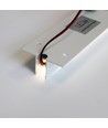 Troldtekt-rail 60 cm voor LED-strips - Verzonken, verlengbaar
