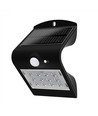 V-Tac 1.5W LED Solar Wall Light Natural light Black Body