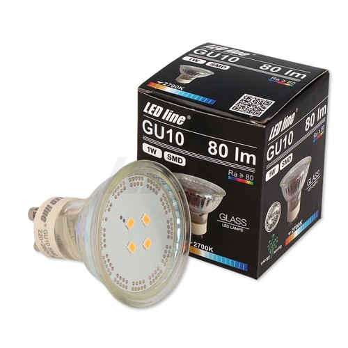 GU10 1W Groene LED spot