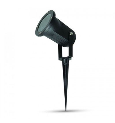 Have spyd - GU10, IP44, Sort, arbejdslampe, uden lyskilde