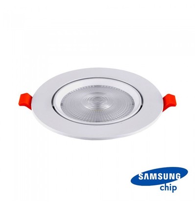 Spot LED 20W Ø17cm - Encastrement : Ø14,5 cm, Dimensions : Ø17 cm, 3 cm de haut, Puce LED Samsung