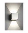 5W LED wandlamp - IP65 buiten, wit, vierkant, verstelbare stralingshoek, incl. lichtbron