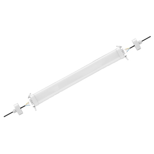 120cm 40W LED-armatur, gjennomgangskoblet - IP65, Easy connect