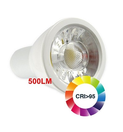 GU5.3 4,5W dimbaar LUX5 LED spotje - 12V, MR16, RA 95