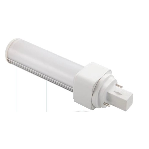 G24D 9W LED pære - Direkte/Ballast kompatibel, 180°, Erstat 26W