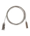 Wire oppheng for armatur - 1,5 meter, justerbar høyde, sett med 2 stk