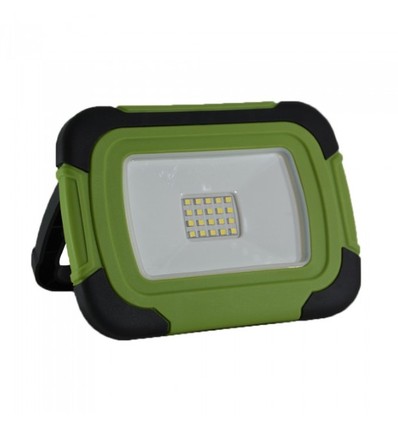 10W Oppladbar LED-lyskaster - 12V, arbeidslampe, bærbar, utendørs