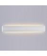 Applique murale LED blanche allongée 20W - IP44 extérieur, indirecte, source lumineuse incluse