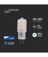 Ampoule LED V-Tac 1,5W - puce LED Samsung, 12V, culot G4