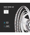 Ruban LED 5m 10,8W/m - 12V DC, IP20, 60 LED par mètre