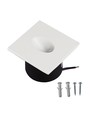 3W trapverlichting - Buitenmaat: 8x8 cm, gatmaat: 6,2x6,2 cm