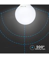 E27 10W LED globe lamp - Ø9,5 cm