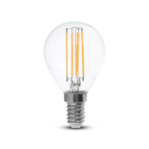 E14 4W LED kronepære - Kultråd, P45