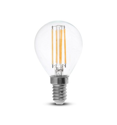 Ampoule LED E14 4W Sphérique - Filament, P45