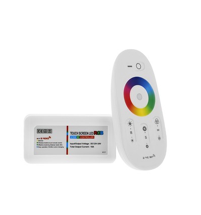 RGB-controller met afstandsbediening - RF draadloos, 12V (216W), 24V (432W)
