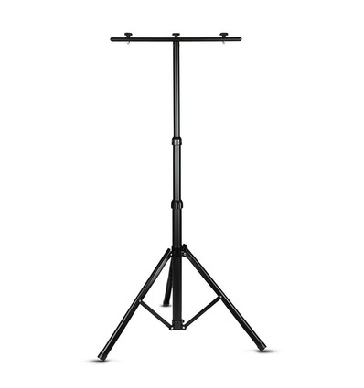 V-Tac Support pour projecteurs - Trépied, noir, pliable