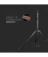 Trépied V-Tac pour projecteurs - Noir, pliable