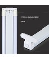 Réglette LED T8 60cm - Pour 2x tubes LED 60cm, IP20 intérieur