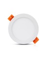V-Tac LED panel Ø20 cm 29W - Hvid kant, til indbygning, Hul: 19cm, 230V