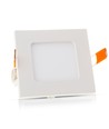 3W 8,4x8,4cm LED innfellingspanel - Hull: 7,3 x 7,3 cm, Mål: 8,4 x 8,4 cm