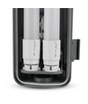 V-Tac 120 cm vanntett armatur med rør - Inkl. 2 stk. 18W LED rør, IP65, 230V