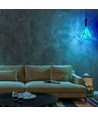 E27 6W LED-lampa - Med RF-fjärrkontroll, RGB