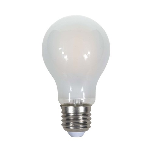 Ampoule LED E27 5W - A60, filament, dépolie