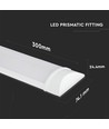 60cm 20W komplet LED armatur - 6 års garanti