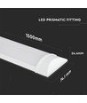 Réglette LED complète 150cm 50W - 6 ans de garantie